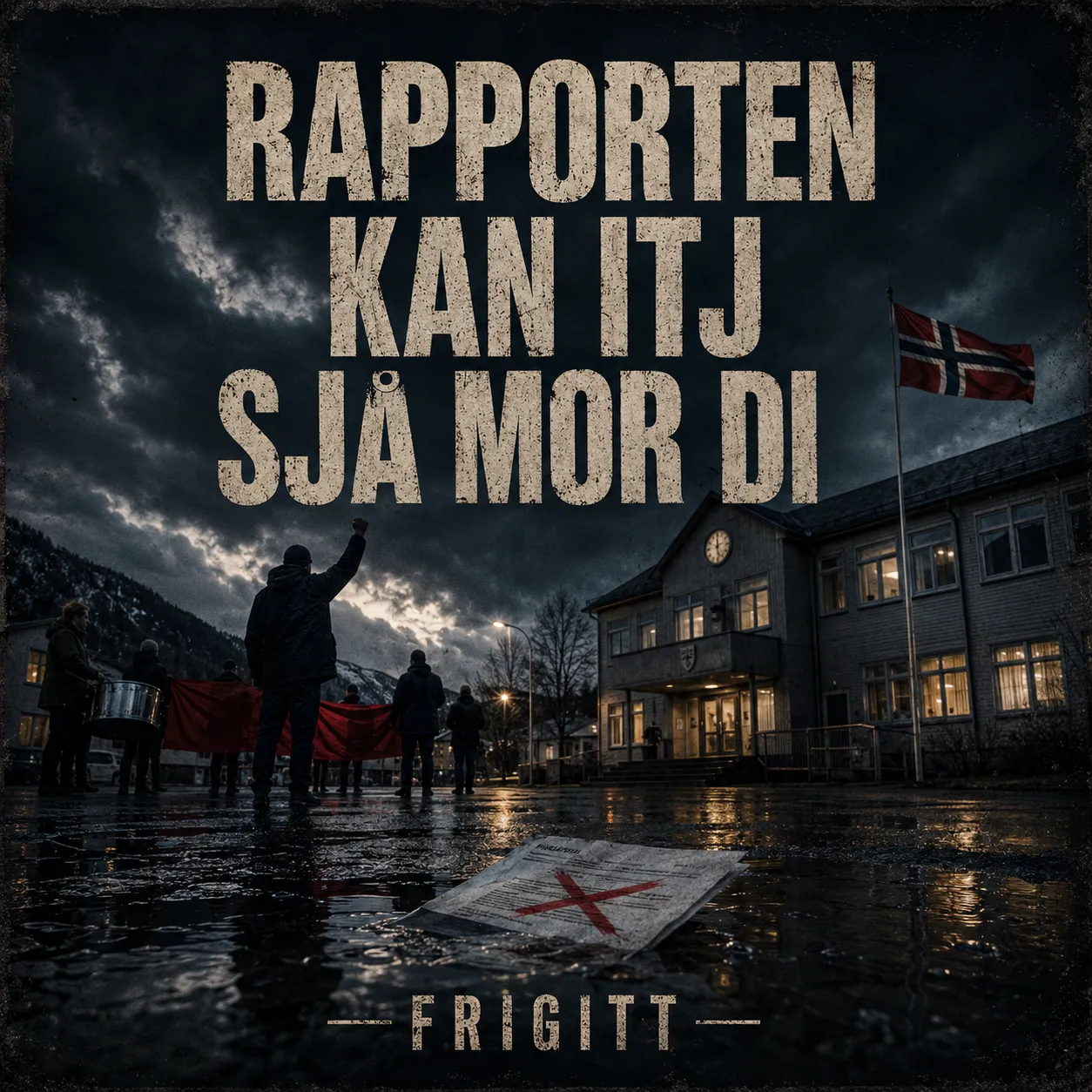 Omslag til Rapporten kan itj sjå mor di av Frigitt