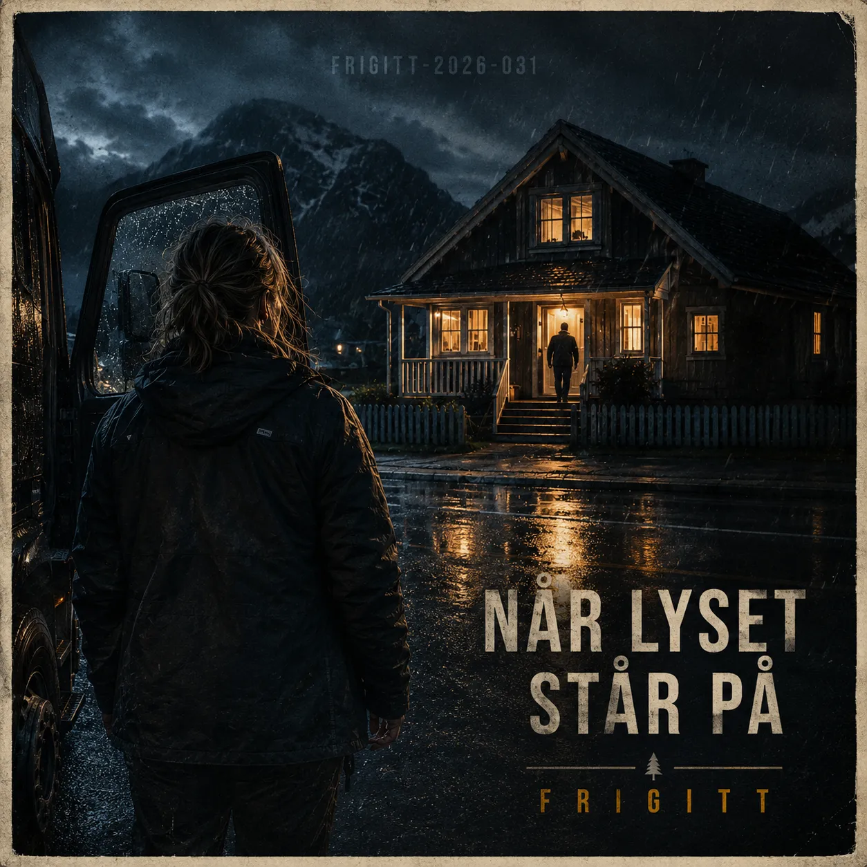 Omslag til Når Lyset Står På av Frigitt