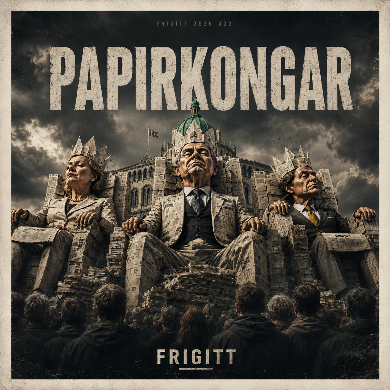 Omslag til Papirkongar av Frigitt