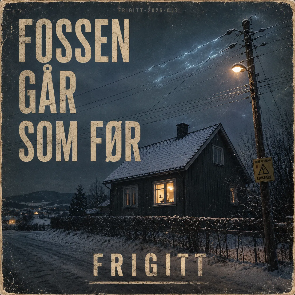 Omslag til Fossen går som før av Frigitt