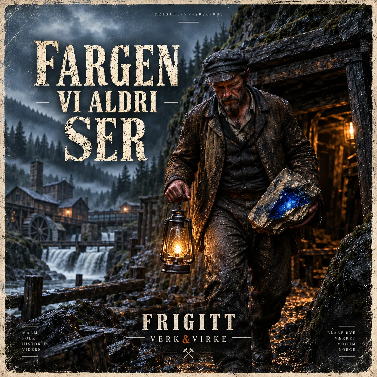 Omslag til Fargen Vi Aldri Ser av Frigitt