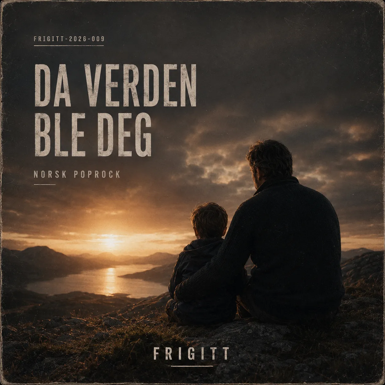 Omslag til Da verden ble deg av Frigitt